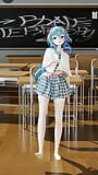 School Uniform Ganyu YYDS - user2571564 - Blue Hair Color Edit Smixix snapshot 3