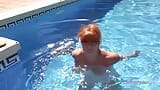 Auntjudys - Busty Mature Redhead Melanie Goes for a Swim snapshot 14