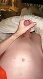 Young man jerks off his big cock and squirts snapshot 9