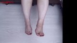 Anna is showing off with her soft feet. It's very stimulating. snapshot 8