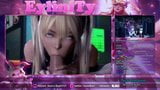 Streaming-Mädchen 3D-Parodie - Gesichts-Cam-Schlampe (Stimme-fr) snapshot 4