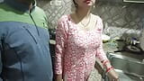 Indian cheating wife fucking with another man but caught! Hindi sex snapshot 6