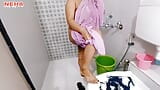 Sexy Neha Bhabi ki Shower in Bathroom Full Video snapshot 19
