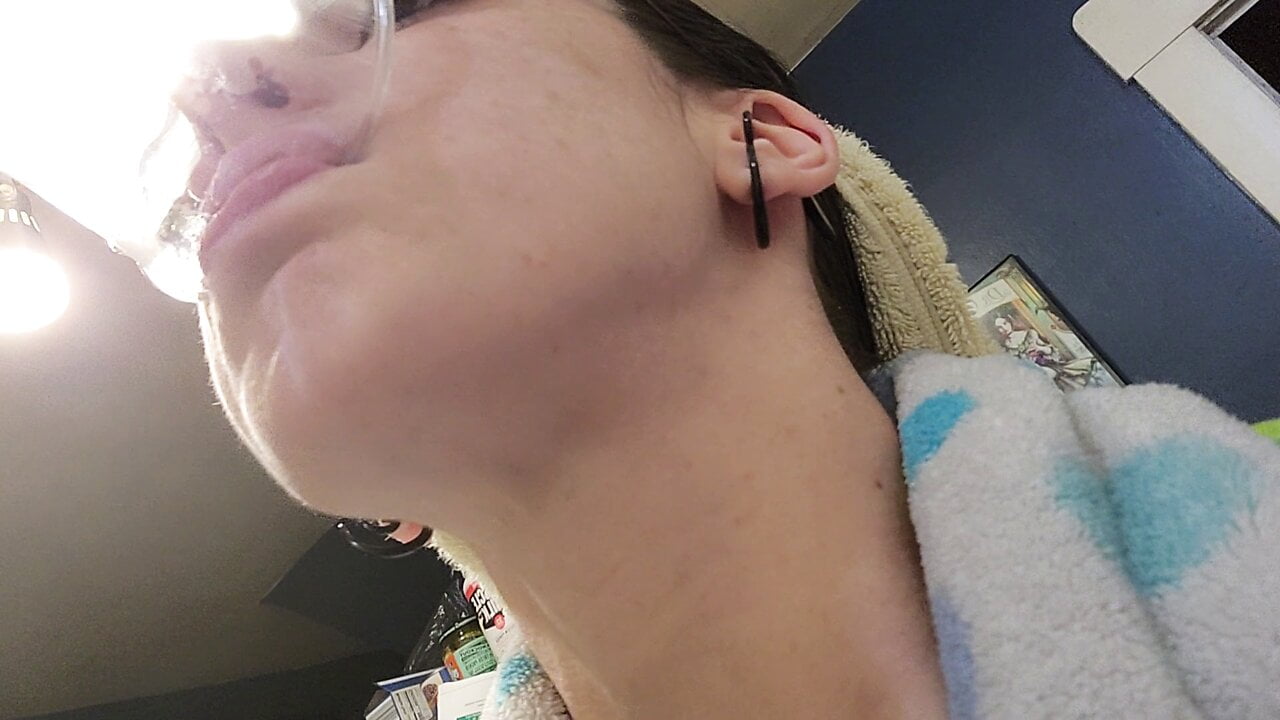 Pee in cup and drink