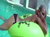 Hot blonde fucked in the pool snapshot 1