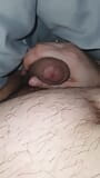 Step mom hand slip under blanket touching and handjob step son dick snapshot 12