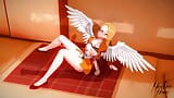 Sex with a hot Halloween Angel snapshot 1