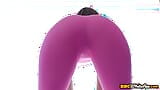 Ir anal, peituda peituda milf close-up fodida por bbc cara snapshot 1