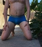 Naughty Outdoor Underwear Pissing snapshot 1