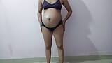 Desi Indian pregnant New wife Nude snapshot 6