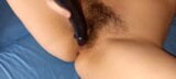 hairy pussy and dildo snapshot 3