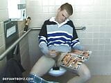 Christian Strokes Cock In Toilet snapshot 11