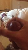 Oiled cock ring wank snapshot 2