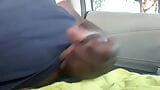 Jerking Off Black Cock In Car, Cumming & Moaning, Talking Dirty (Shooting A Load) Part 2 snapshot 1