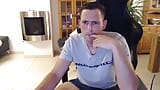 Cute German twink boy jerks off and cums live on CAM4 snapshot 13