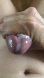 Closeup lotta precum and cum snapshot 5