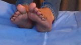 hot footsie on pants,nice feet snapshot 1