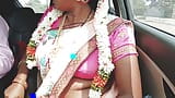 Car sex, Episode -1, part -1, telugu dirty talks, indian telugu sexy saree aunty with ranku mogudu. snapshot 13