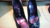 Cum on heels shoe wank schuhe der Schwester snapshot 4