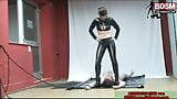 German mistress dominate slave and piss him in mouth snapshot 20