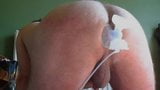 Milking Ass Breast Pump on Fat Boy's Anus Small Cock Shaved snapshot 4