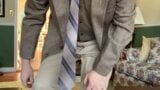 Dad in dress clothes masturbates snapshot 1