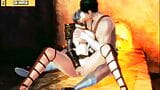 Hentai 3D - 2 gladiateurs se font baiser brutalement dans une chambre SM snapshot 3