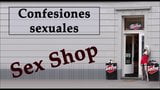 Camarera y propietario de un Sex shop. Spanish audio. snapshot 1