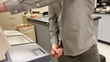 Caught jerking off at office - Secretary blowjob public cumshot snapshot 10