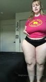 Jessica spessa coscia di cellulite sexy paffuta cosce twerking 7 snapshot 2