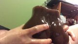 Big dick fucks wet ebony toy snapshot 10