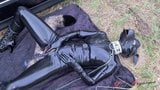 Dog Slut-Orgasma Celeste kleines outdoor Training snapshot 9