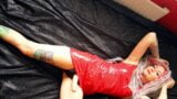 Strapon handjob lying down snapshot 10