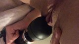 close up masturbation wand massager orgasm snapshot 16