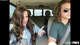 Stepsister Aubree Valentine Tempts Step bro Into The Back Of His Truck With Her Trimmed Pussy snapshot 3