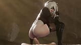 2b cabalgando anal snapshot 6