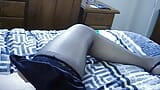 78v 4K sexy collant e calze collezione di sborra con fontana snapshot 10