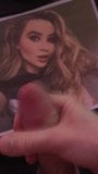 Sabrina Carpenter sperma eerbetoon 4 (gedrukt) snapshot 2