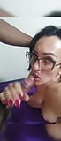 Moreno fucks transvestite without a condom and cums in her mouth snapshot 19