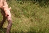 Jerking off outdoor naked in the field 02 snapshot 5