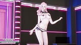 Mmd Kara - Cupid Seraphine tarian kpop seksi 4K League of Legends KDA tarian Korea snapshot 1