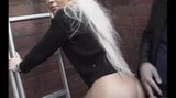 German Blonde Fucked Outdoors snapshot 7