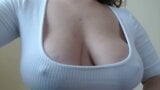 Brunette makes her debut on camera snapshot 4