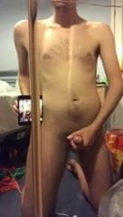 Uk twink blåser sin belastning