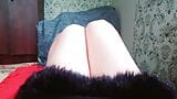 Hot Pre-Cumming Masturbation Celebrity Dress Model Blonde Sexy Crossdresser Sissy Shemale Femboy snapshot 3