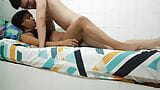 Brünette Teen-Ehefrau mit großen schlaffen Titten aus New York City, USA, wird von einem großen Schwanz gefickt - Full HD snapshot 19