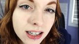 Hot RedHead Tongue Fetish snapshot 4