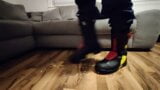 Haix Fire Hero 2 firefighter boots are crushing a banana snapshot 10