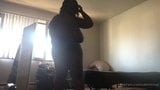 Bbw ebony with huge tits twerking while making bed snapshot 13