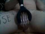 Hard Vibed in Chastity snapshot 6